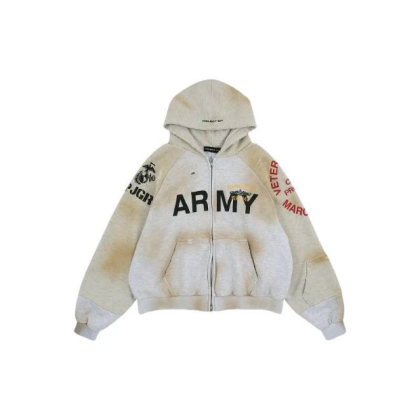 Худи Grailz Project army